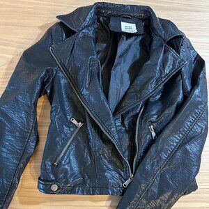 Italian Vegan Leather Jacket (CHARGET)